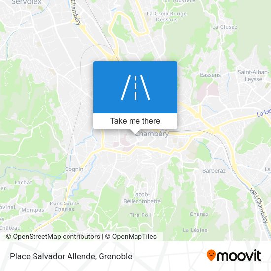 Place Salvador Allende map