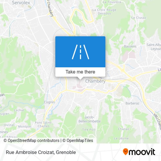 Rue Ambroise Croizat map