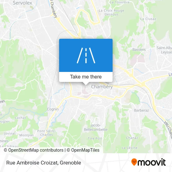 Rue Ambroise Croizat map