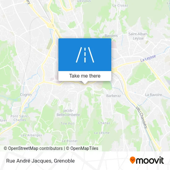 Rue André Jacques map