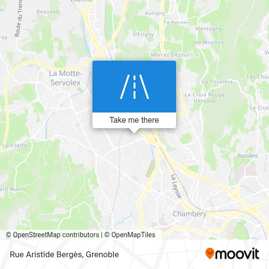 Rue Aristide Bergès map