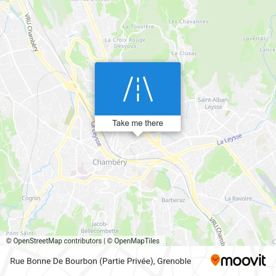 Rue Bonne De Bourbon (Partie Privée) map