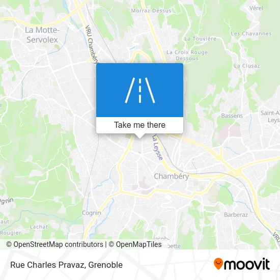 Rue Charles Pravaz map