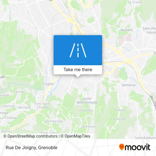 Rue De Joigny map
