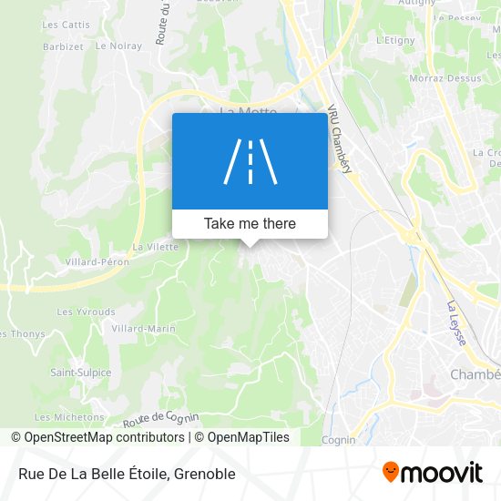Rue De La Belle Étoile map