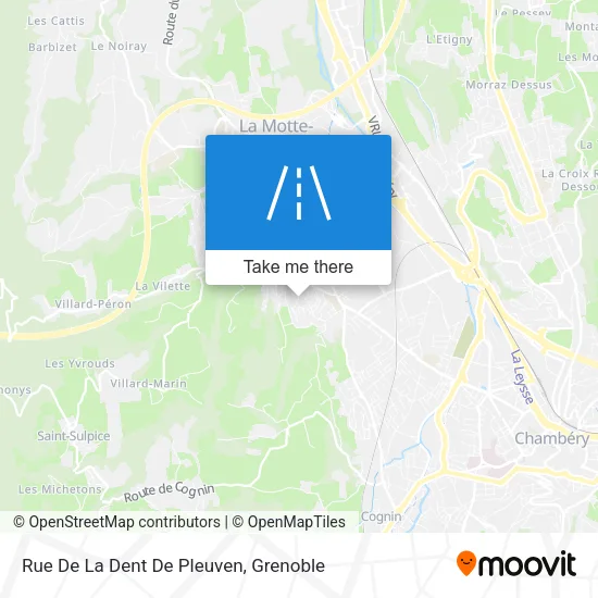 Rue De La Dent De Pleuven map