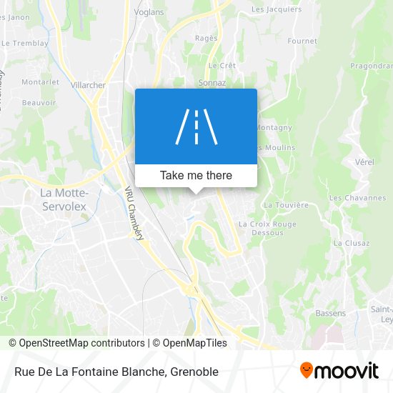 Rue De La Fontaine Blanche map