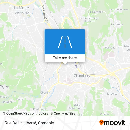 Rue De La Liberté map