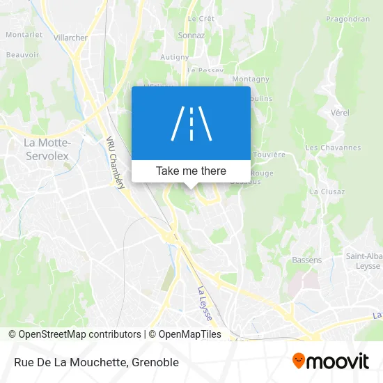 Rue De La Mouchette map