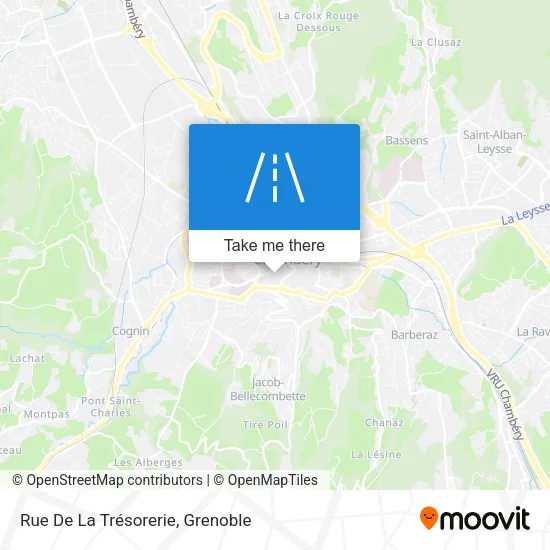 Rue De La Trésorerie map