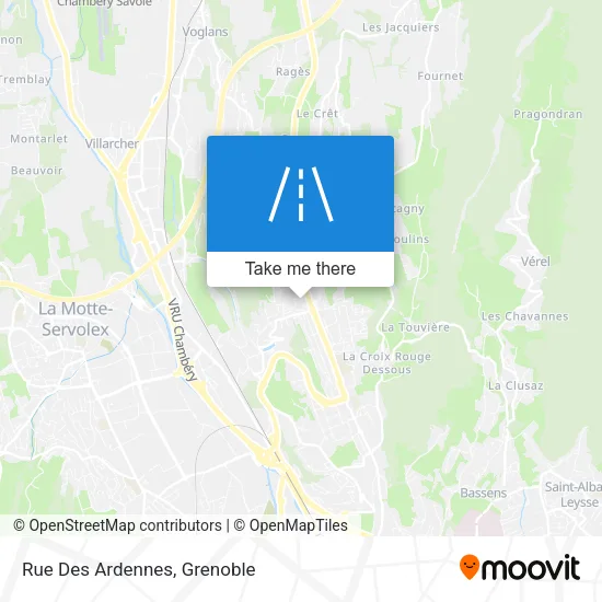Rue Des Ardennes map