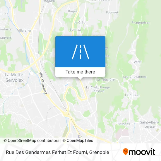 Rue Des Gendarmes Ferhat Et Fourni map