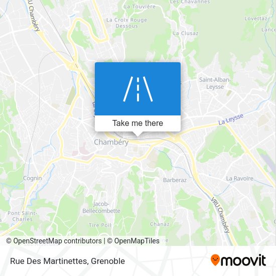 Rue Des Martinettes map