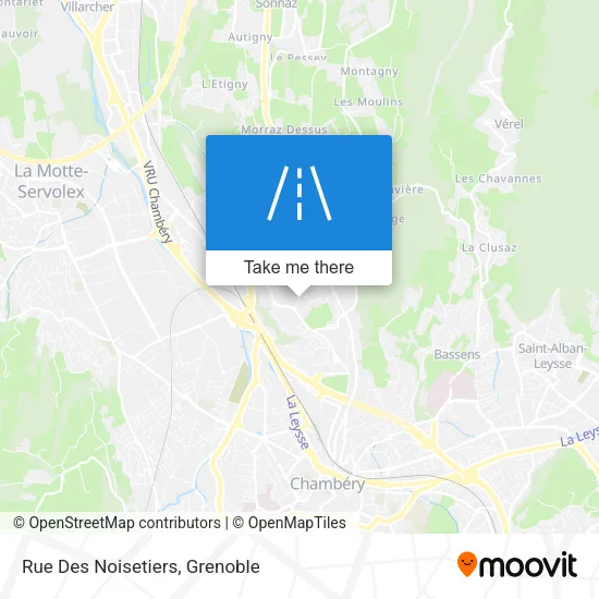 Rue Des Noisetiers map