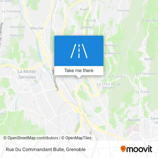 Rue Du Commandant Bulle map