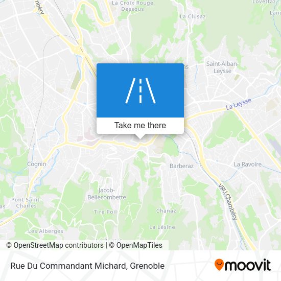 Rue Du Commandant Michard map
