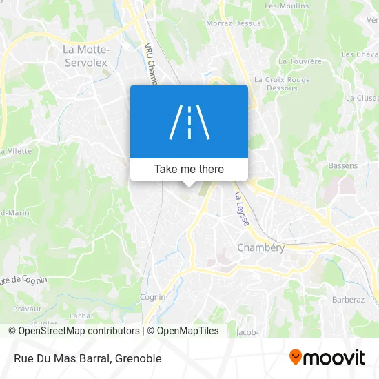 Rue Du Mas Barral map