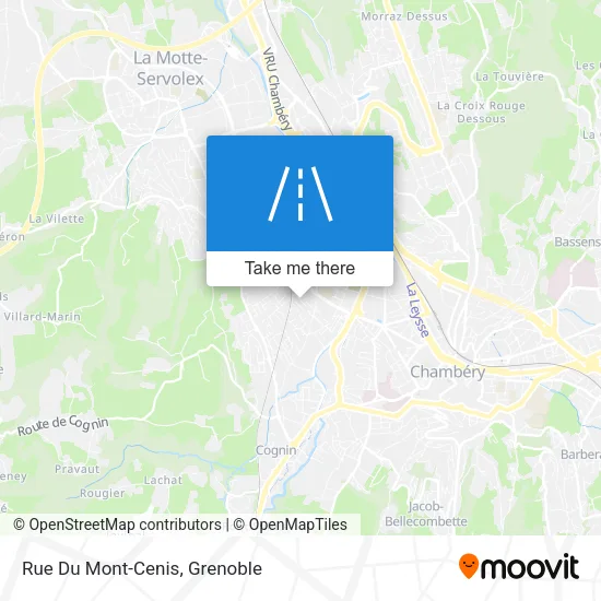 Rue Du Mont-Cenis map
