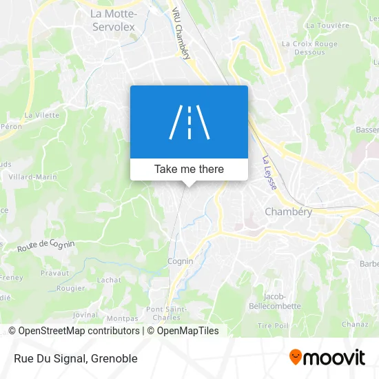 Rue Du Signal map
