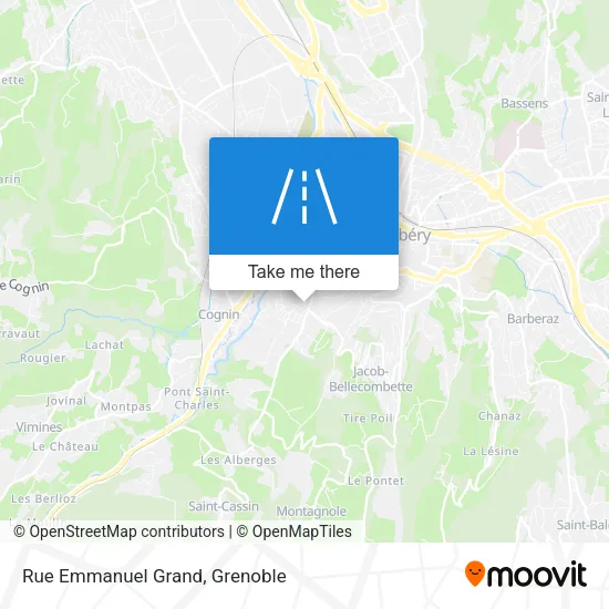 Rue Emmanuel Grand map
