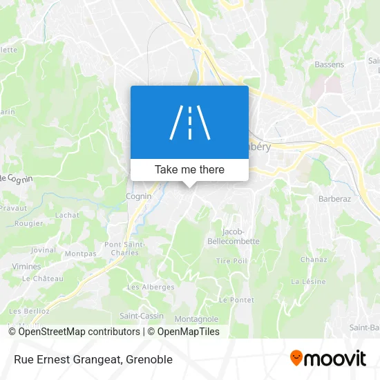 Rue Ernest Grangeat map