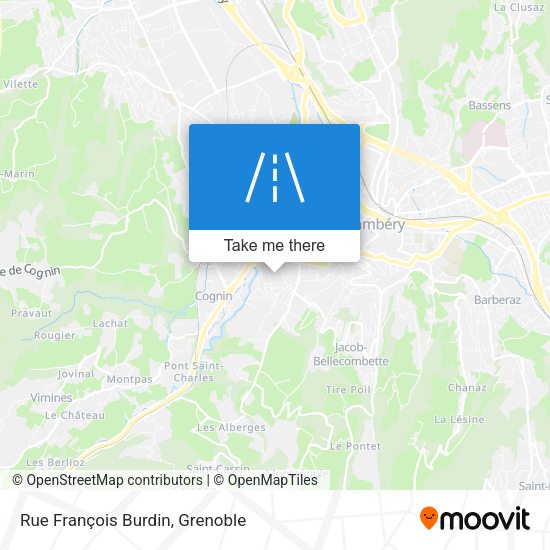 Rue François Burdin map