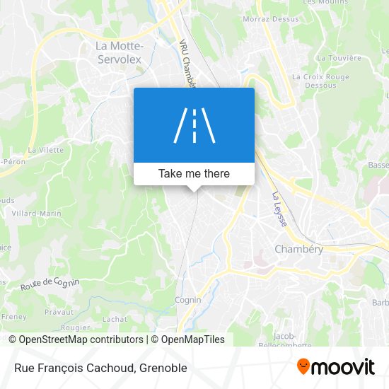 Rue François Cachoud map