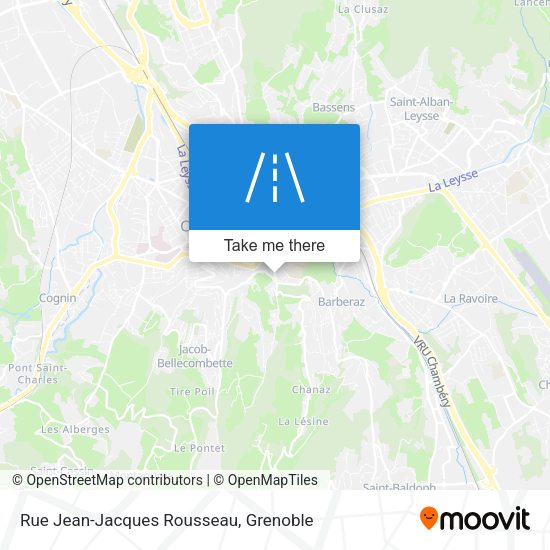 Rue Jean-Jacques Rousseau map