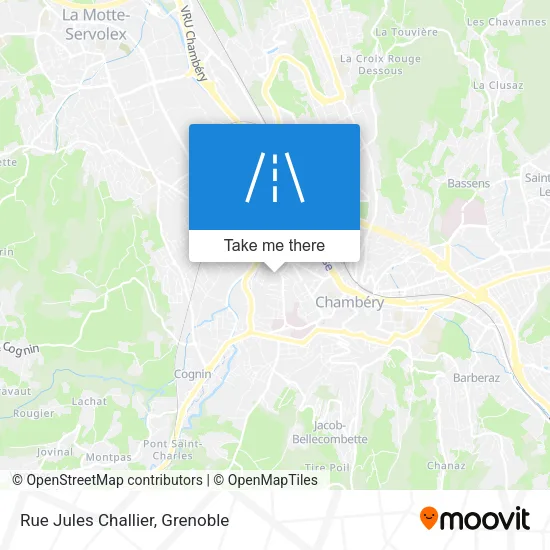 Rue Jules Challier map