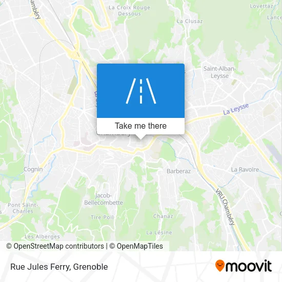 Rue Jules Ferry map