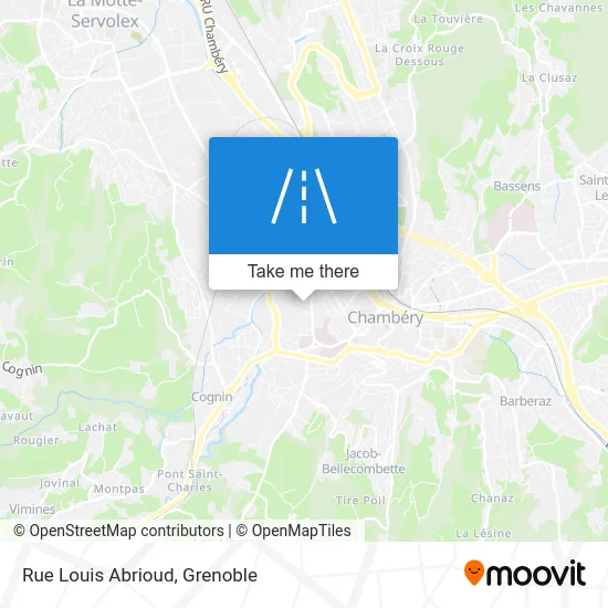 Rue Louis Abrioud map