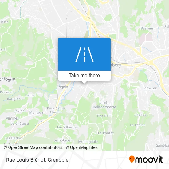 Mapa Rue Louis Blériot