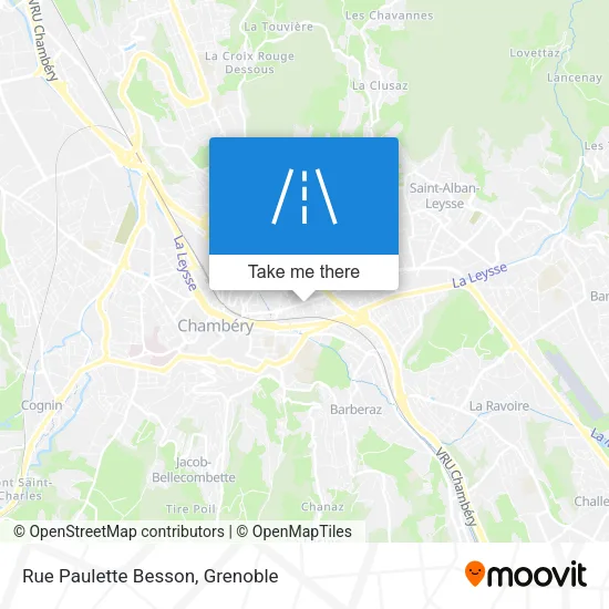 Rue Paulette Besson map