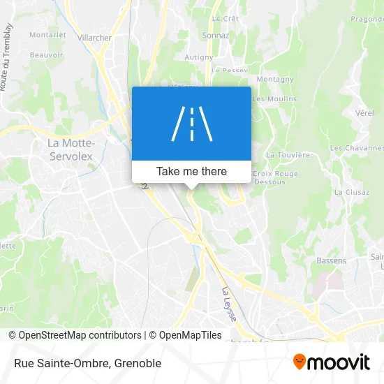 Rue Sainte-Ombre map