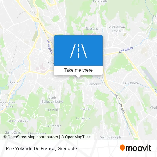 Rue Yolande De France map