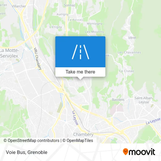 Voie Bus map