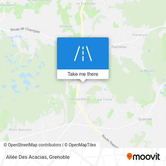 Allée Des Acacias map