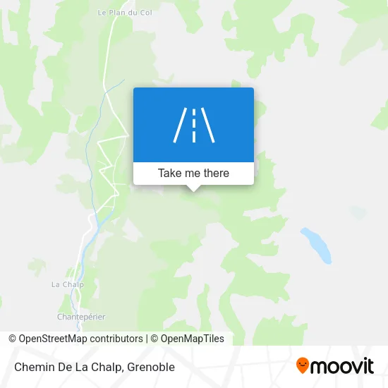 Chemin De La Chalp map
