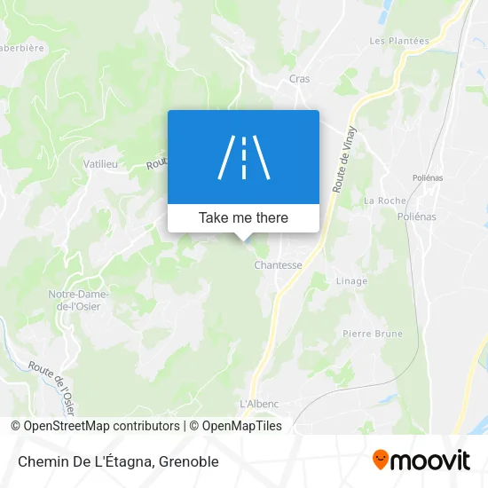 Chemin De L'Étagna map