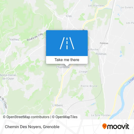 Chemin Des Noyers map