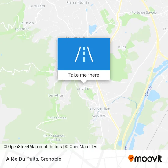 Allée Du Puits map