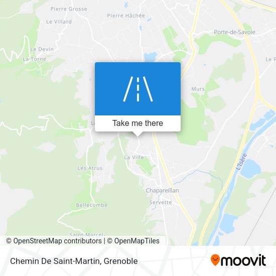 Chemin De Saint-Martin map