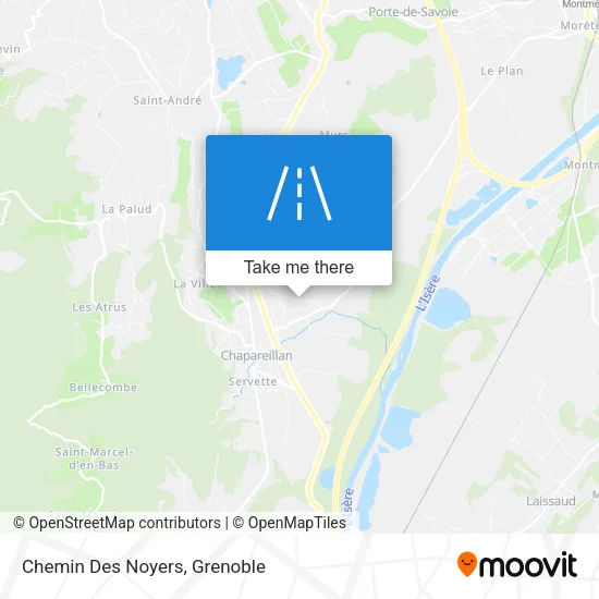 Chemin Des Noyers map