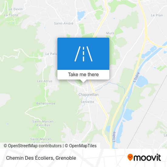 Chemin Des Écoliers map
