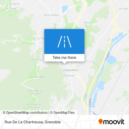 Rue De La Chartreuse map