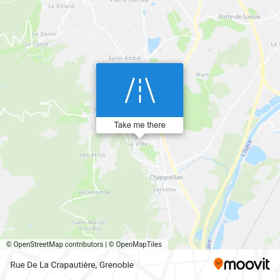 Rue De La Crapautière map