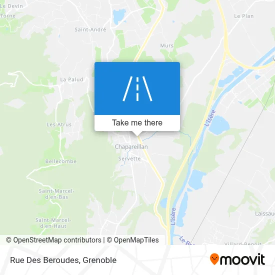 Rue Des Beroudes map