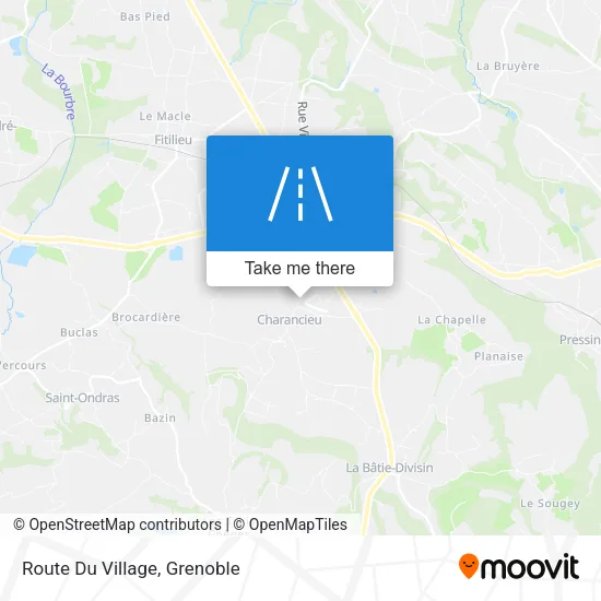Route Du Village map