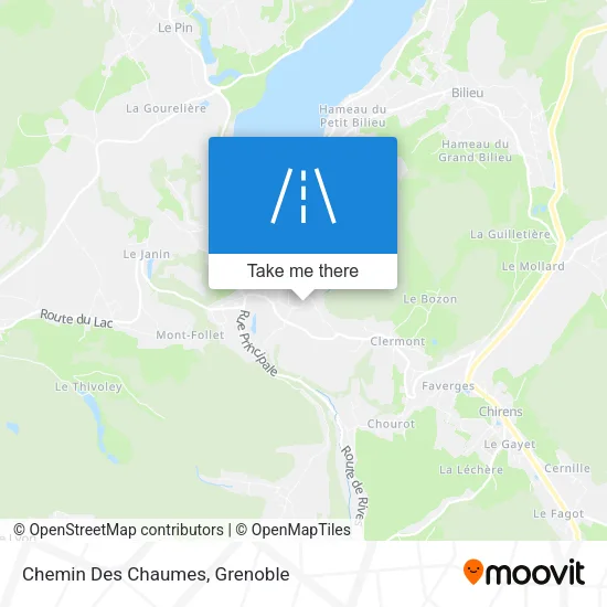 Chemin Des Chaumes map