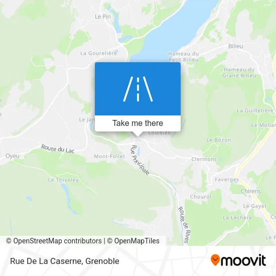 Rue De La Caserne map